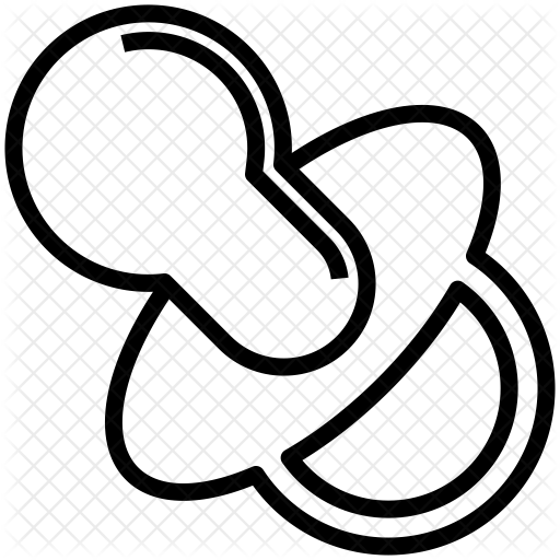 Pacifier Icon - Pacifier (512x512)