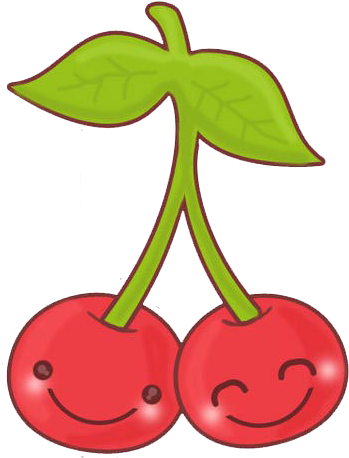 Chery, Sweet Chery Png - Cherry Cute Png (426x500)