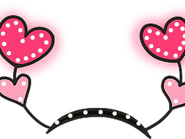 Headband Clipart Heart - Heart Head Band Png (640x480)