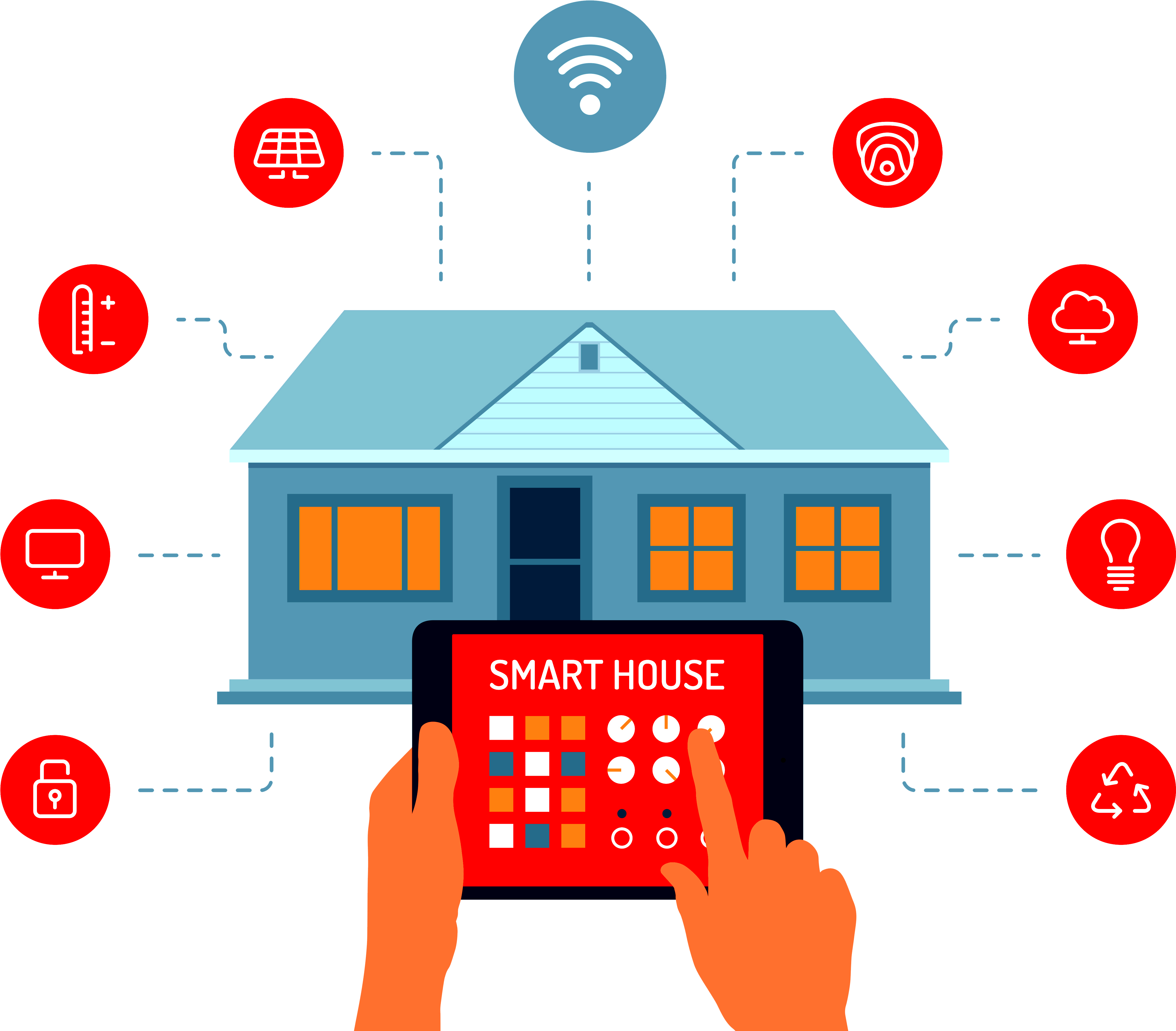 Control Your House With Siri Koogeek Smart Plug Home - Internet Of Things Smart Home (4980x4311)