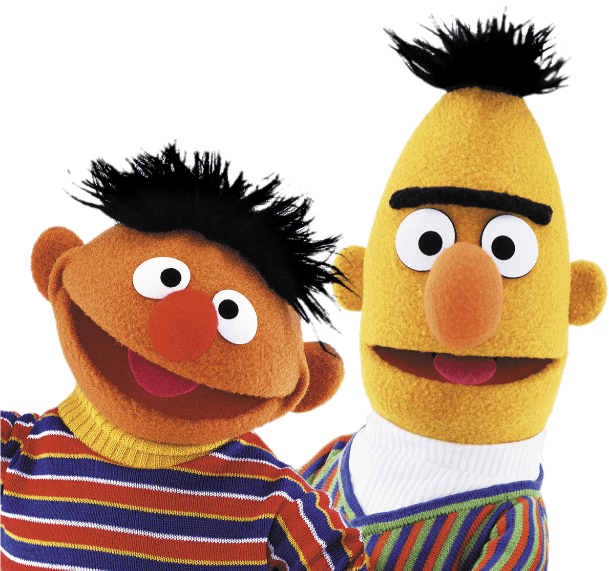 At The Movies - Ernie And Bernie Sesame Street (1273x1248)