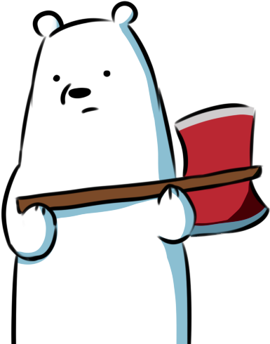 Polar Bear Fan Art Clip Art - Comics (500x500)