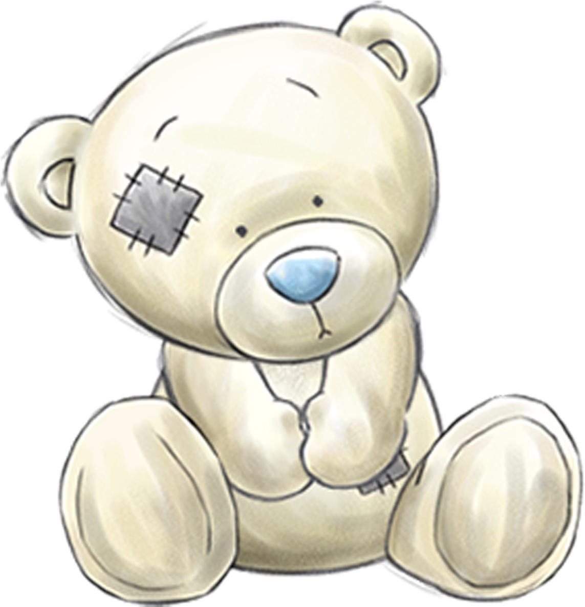 Polar Bear Me To You Bears Drawing Clip Art - Blue Nose Friends Bear (1250x1250)