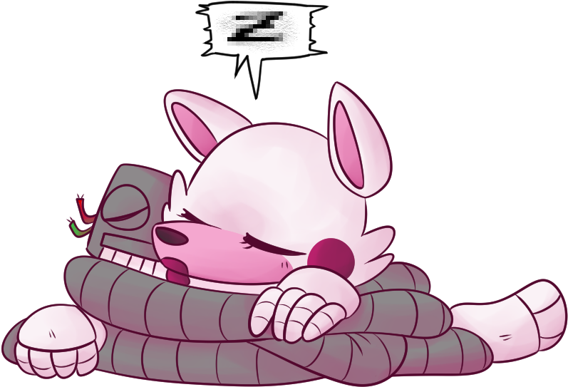 Sleepy Pile O' - Spider Fox (801x571)