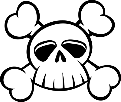 One Piece Luffy Jolly Roger (400x339)