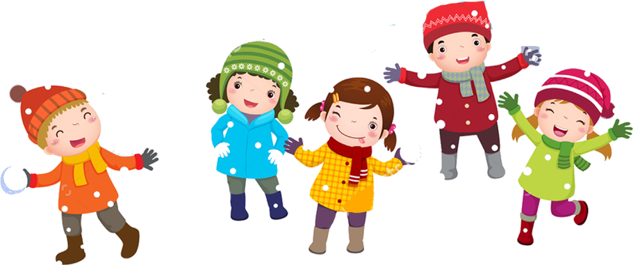 Pin Playing In The Snow Clipart - Winter Wonderland Snow-much-fun Super Holiday Coloring (911x381)
