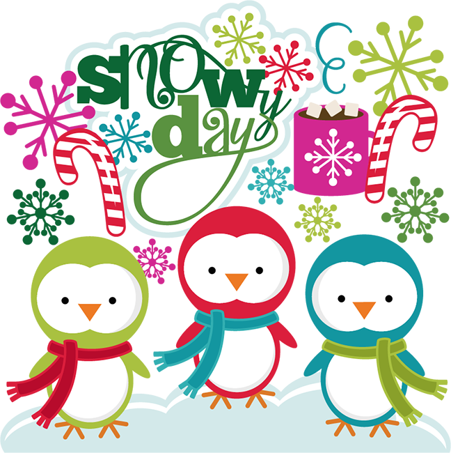 Snow Day Clipart - Scalable Vector Graphics (648x650)