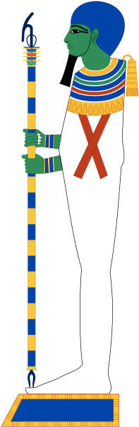 Ptah Is One Of The Ancient Egyptian Creator-go - Ptah The Egyptian God (300x617)