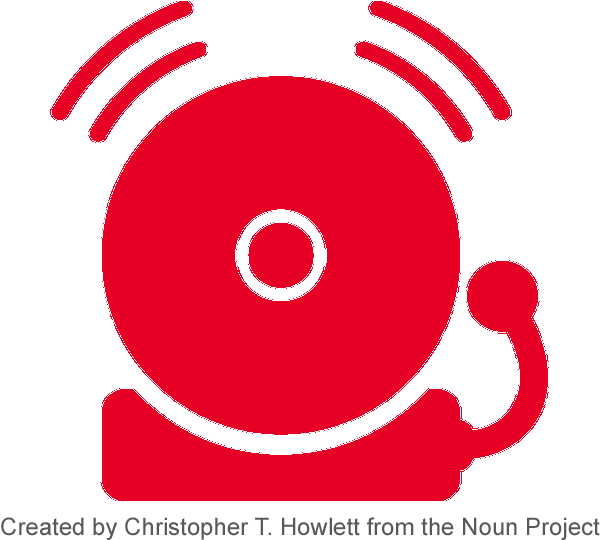 Similiar Fire Alarm Code Symbols Keywords - Fire Alarm Bell Icon (600x614)