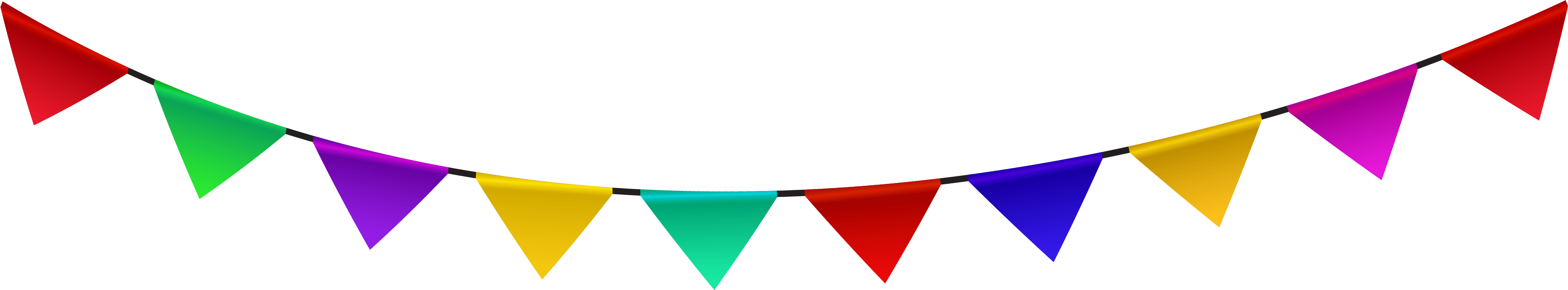Streamer Clip Art - Clip Art (6313x1277)