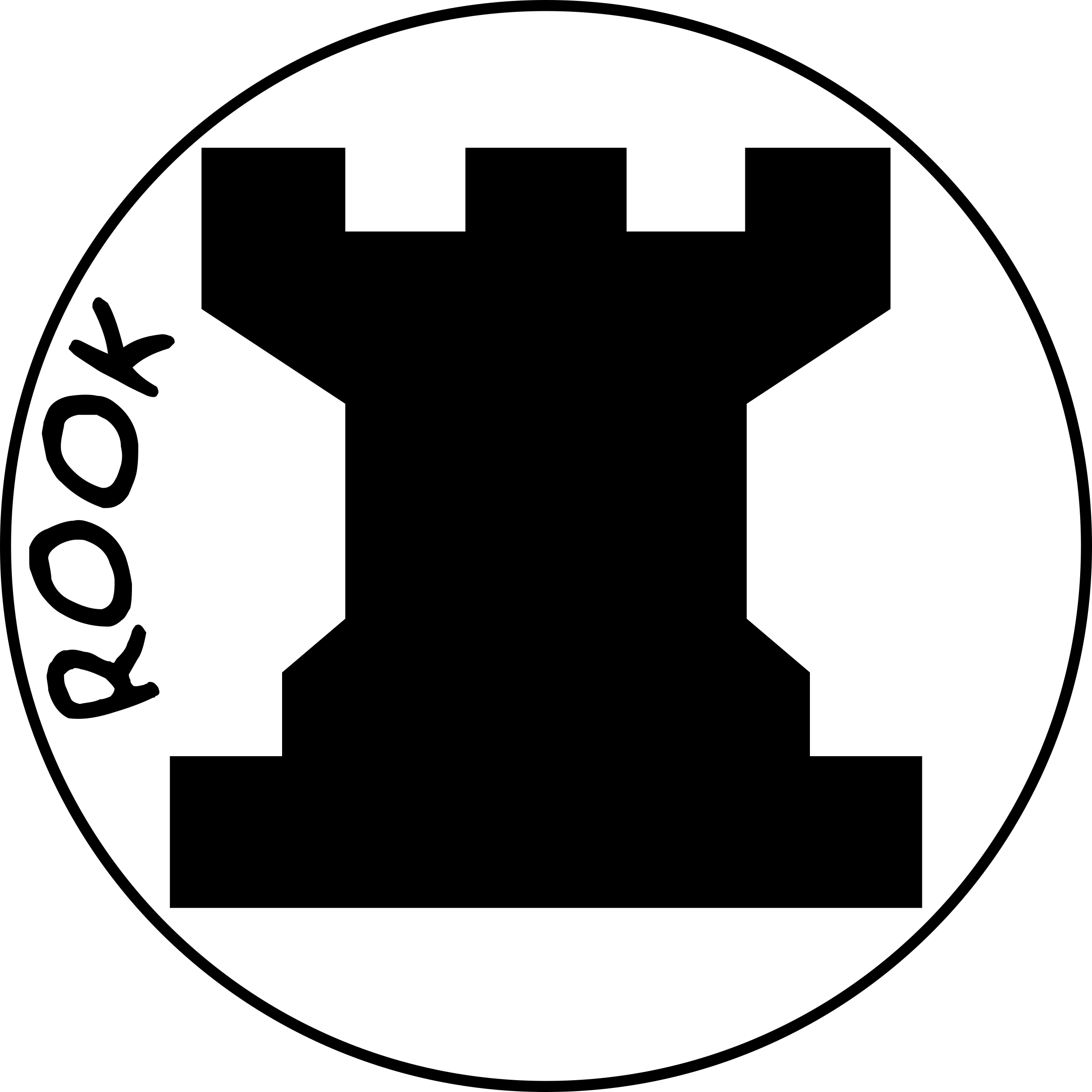 Chess Piece With Name Black Rook - Chess (2400x2400)