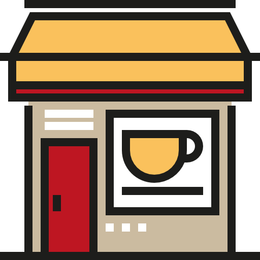 Coffee Machine Icon - Coffee Shop Png (512x512)