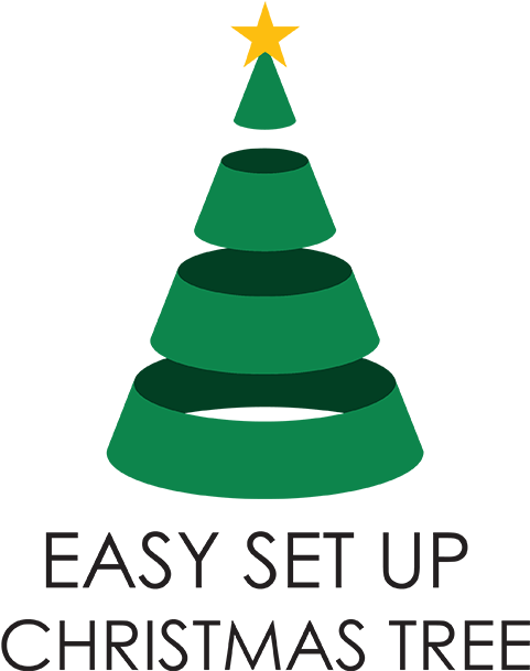 Easy Setup Christmas Tree - Christy Ng (600x626)