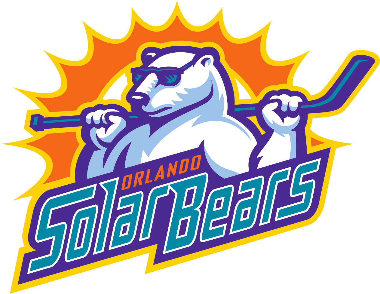 Versus Orlando Solar Bears Logo - Orlando Solar Bears (1280x993)