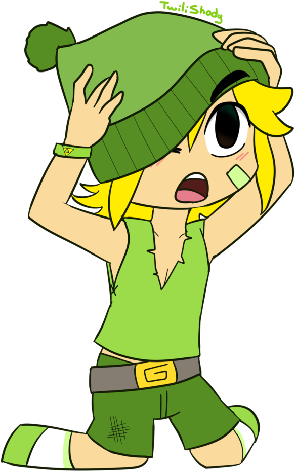Toon Link Drawing By Trickmaster12 On Deviantart - Cute Toon Link (900x1200)