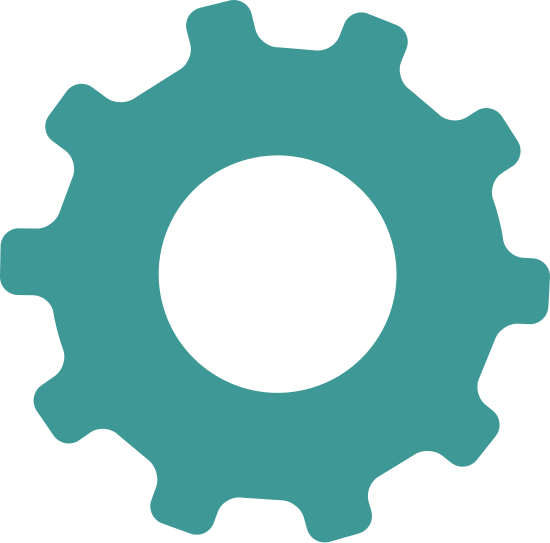Green Cogwheel Infographic For Business - Illustration (550x543)