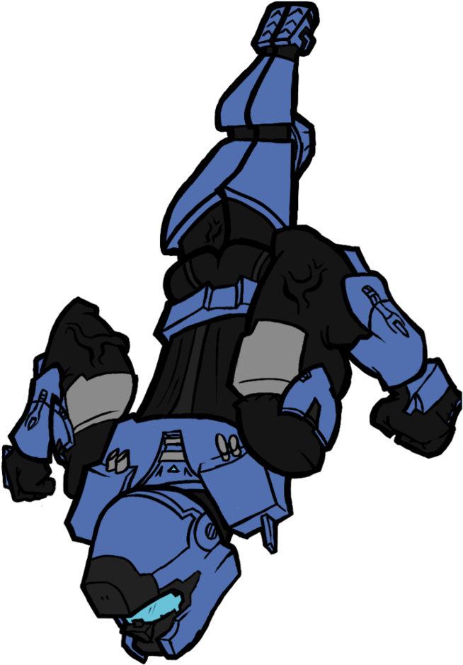 'locke'-d N Loaded By Thetoongamer - Halo 5 Locke Cartoon (762x1048)