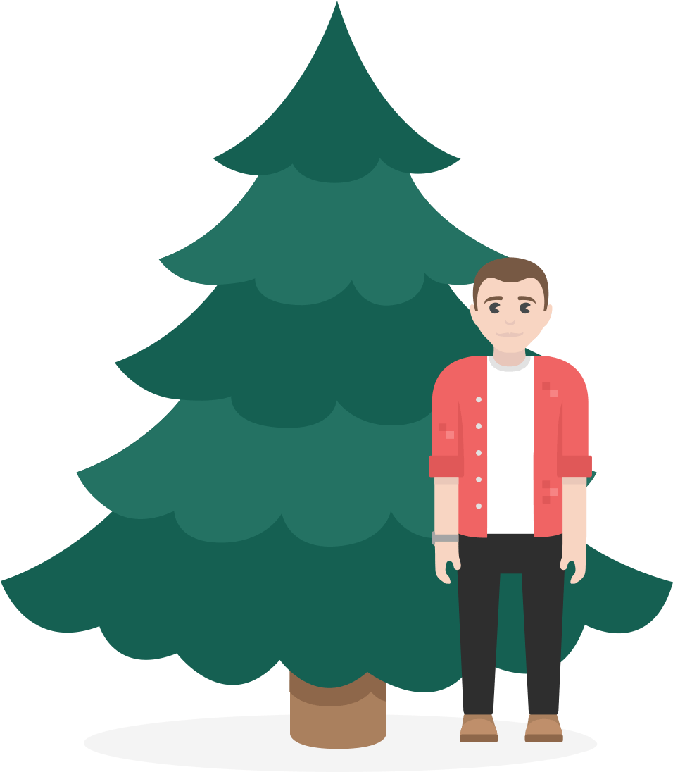 9ft Tree $80 - Christmas Day (1268x1424)