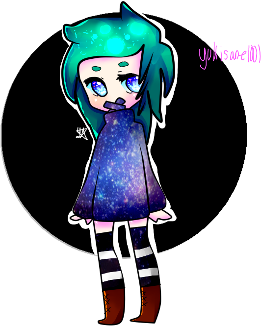 Karoex The Galaxy Child Of The Milkyway By Yukisane1001 - Illustration (597x695)