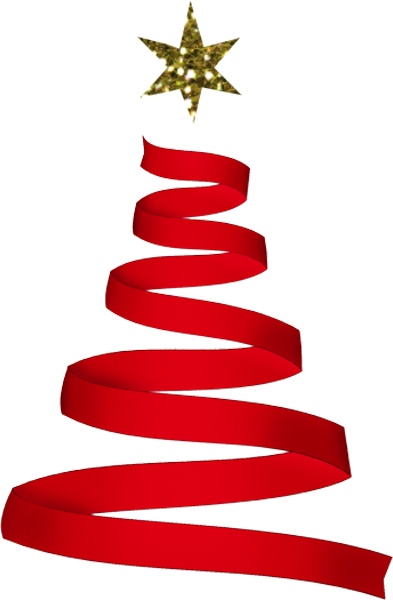 Craft - Arbol De Navidad De Cintas (393x600)