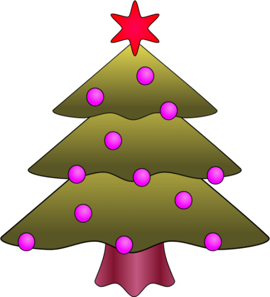 Christmas-tree - Download Pics Of Christmas Tree (545x600)