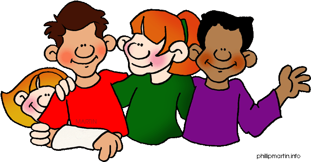 Group Of Friends Clipart (648x340)