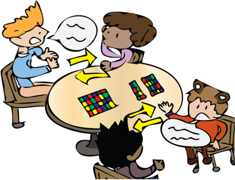 C - Constant Interaction - " - Partner Share Clipart (468x360)