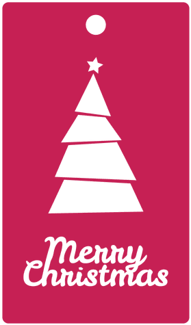 Christmas Tree Magenta Tag Transparent Png - Christmas Tree (512x512)