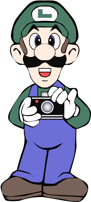 Weegee's Transformation Of Camera Taken A Photo By - Mario Smash Fan Art (365x703)