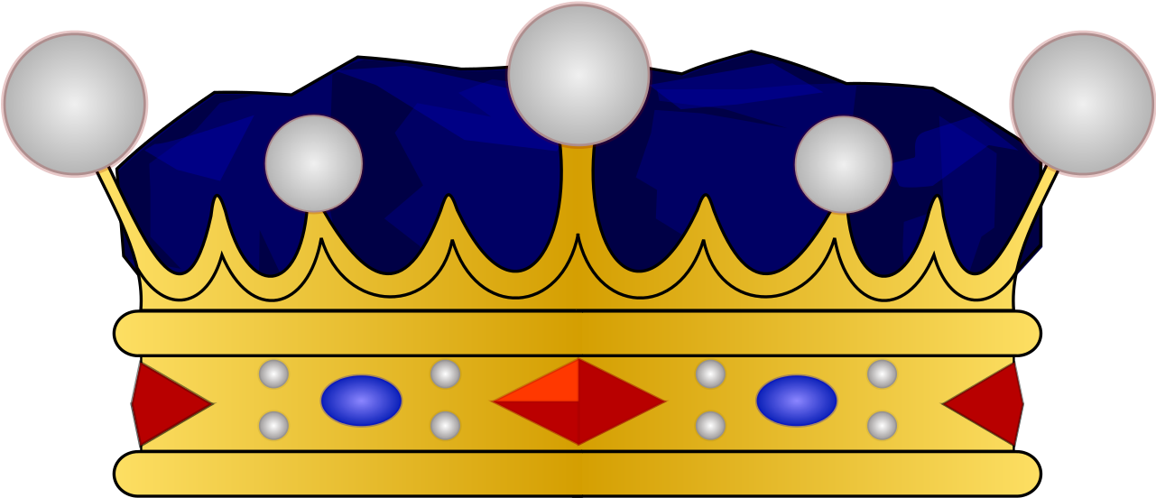 Heraldique Couronne Vicomte Et Pair - Heraldique Couronne Vicomte Et Pair (1280x604)