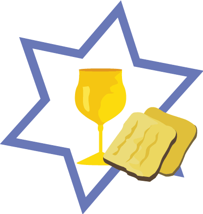 Download Wine Clip Art ~ Free Clipart Of Wine Glasses - Passover Clip Art (411x432)