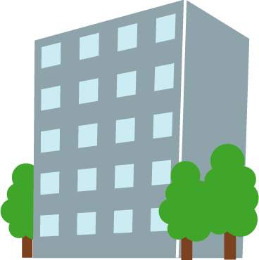 Building Clipart Transparent Background - 仮想 通貨 取引 所 の 仕組み (368x370)