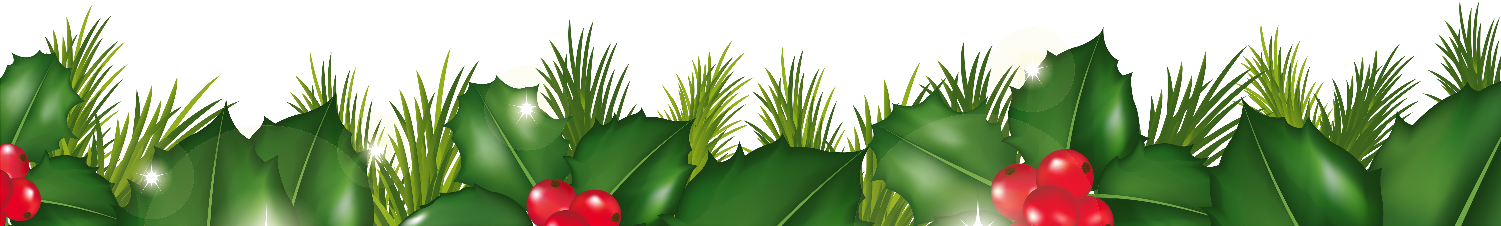 Transparent Christmas Decor Clipart M=1418547519 - Borda Natal Fundo Transparente (6000x1062)