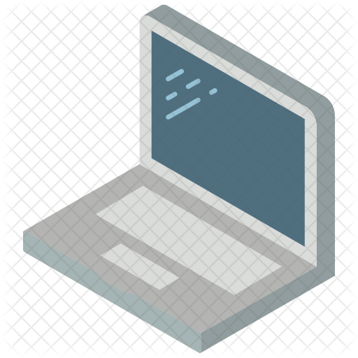 Laptop Icon - Illustration (512x512)