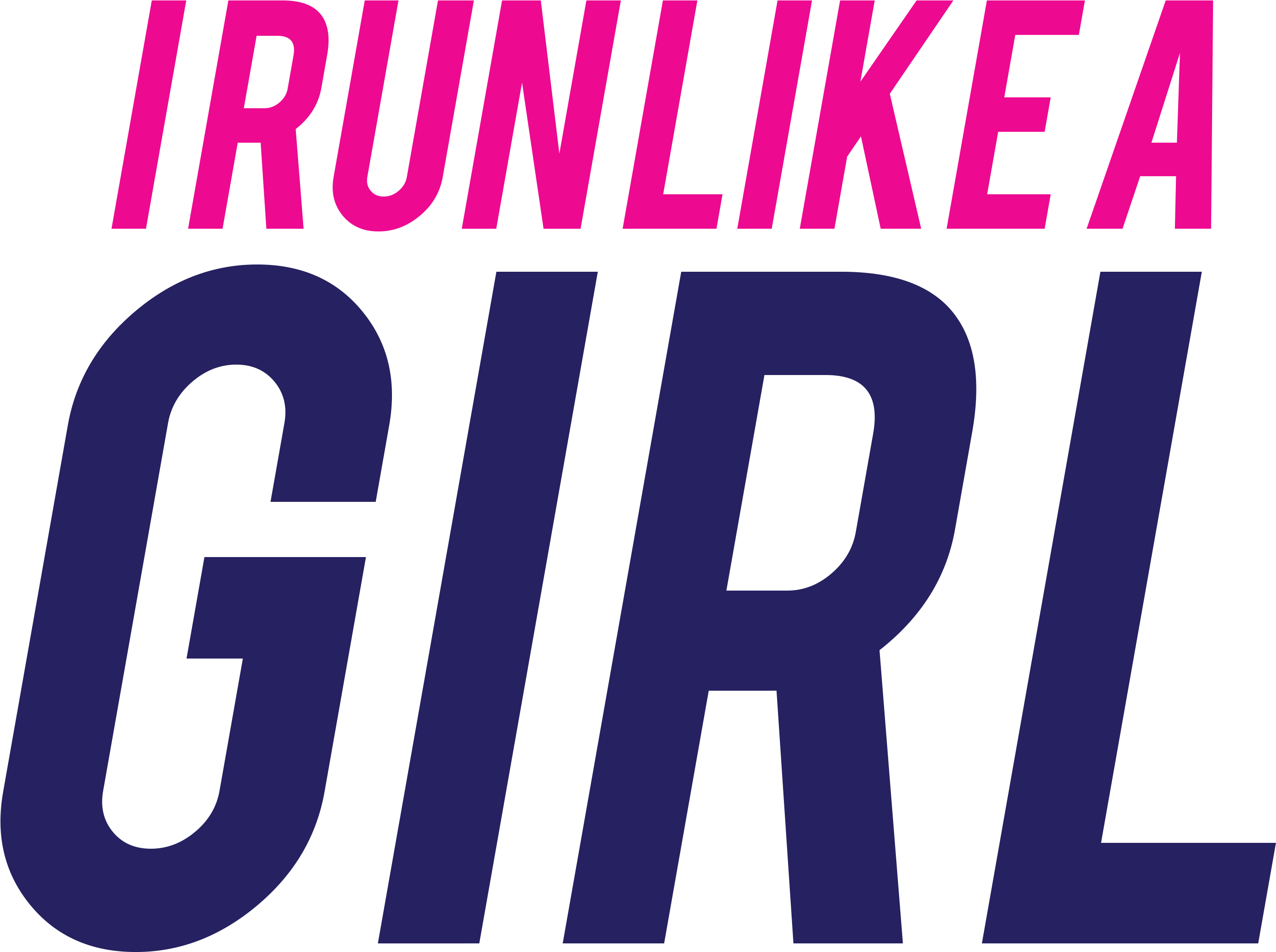 I Run Like A Girl - Graphic Design (3508x2480)
