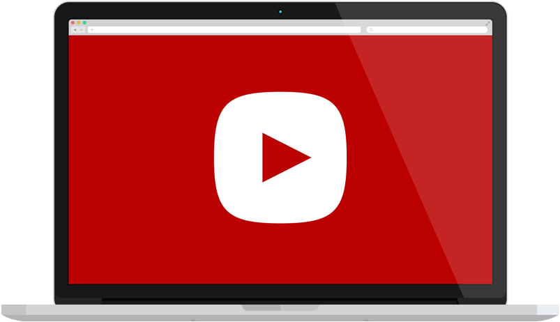 Youtube Set To Announce Original Programming For Its - Youtube Logo Png On Laptop (960x960)
