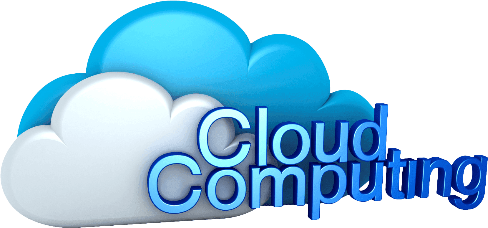 Cloud Computing Clipart Cluster Computing - Cloud Computing Logo Png (1673x794)