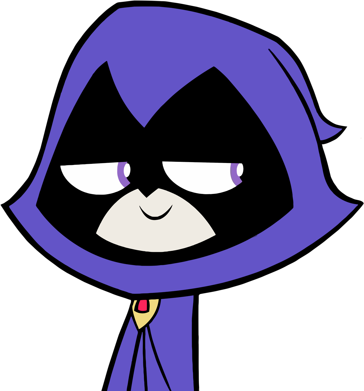 Image - Teen Titans Go Cartoon Raven (1280x1367)
