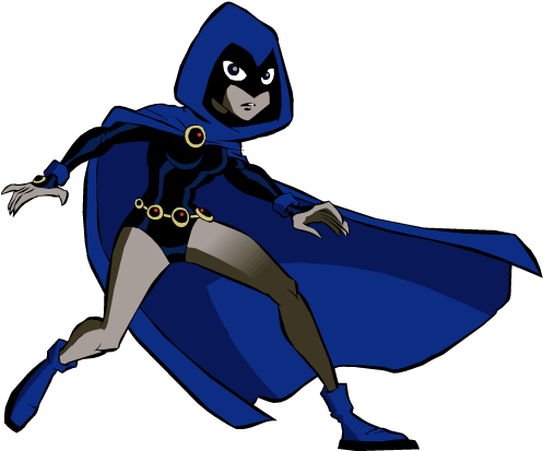 Raven From Teen Titans (500x430)