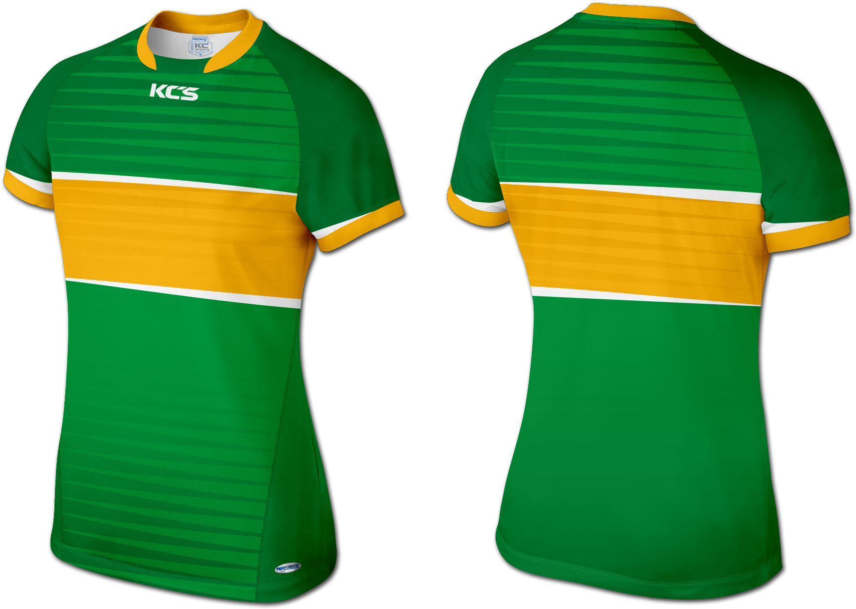 Kcs Lady Jersey Design 2017 05am Green Gold0 - Polo Shirt (1800x1800)
