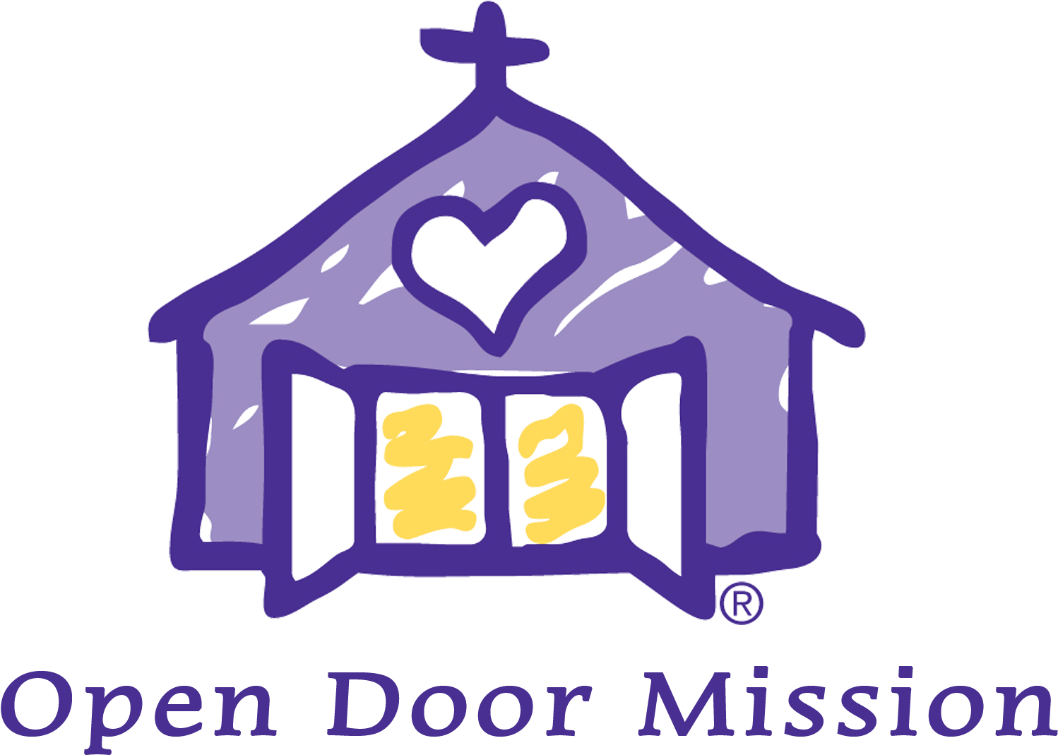 Opendoormission Logo Withwords - Open Door Mission Omaha (1530x1140)