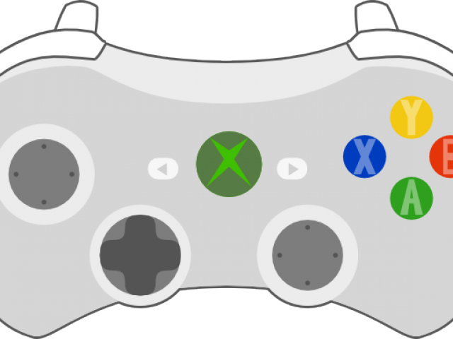 Xbox Clipart Contoller - Xbox 360 Controller Buttons (640x480)