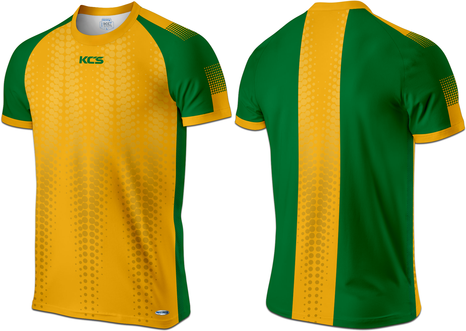 Kcs Round Neck Design 44 Green-gold0 - Kcs Round Neck Design 44 Green-gold0 (1800x1800)