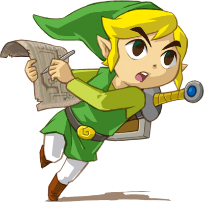 Video Game Characters That Make Good Costumes - Zelda Phantom Hourglass Link (400x395)