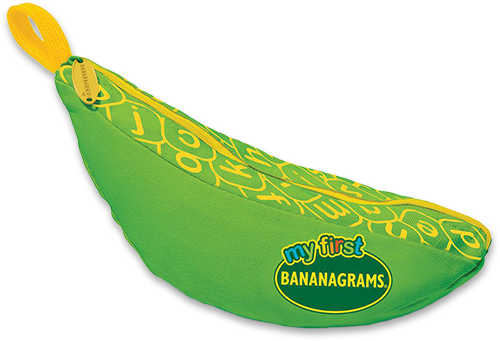 Letters And Word Building, Combo Letter Tiles To Help - Bananagrams Family - My First Bananagrams (games/puzzles) (500x341)