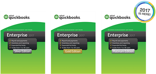 Quickbooks Enterprise - Intuit Quickbooks Enterprise Platinum 2017 - 1 User (600x300)