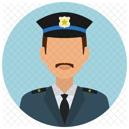 Policeman Icon - Police Officer (512x512)