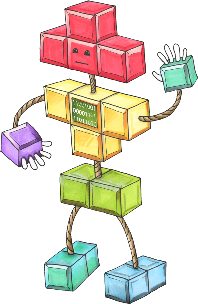 The Game Tetris - Diagram (1000x1000)