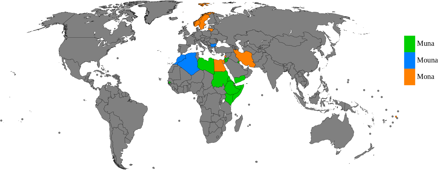 World Map With Names File Popularity Of Name Munag - Colin Name Popularity (2000x938)