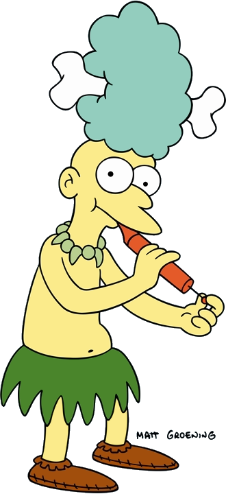 -springfield Chief Of Police - Krusty The Clown Assistant (330x720)